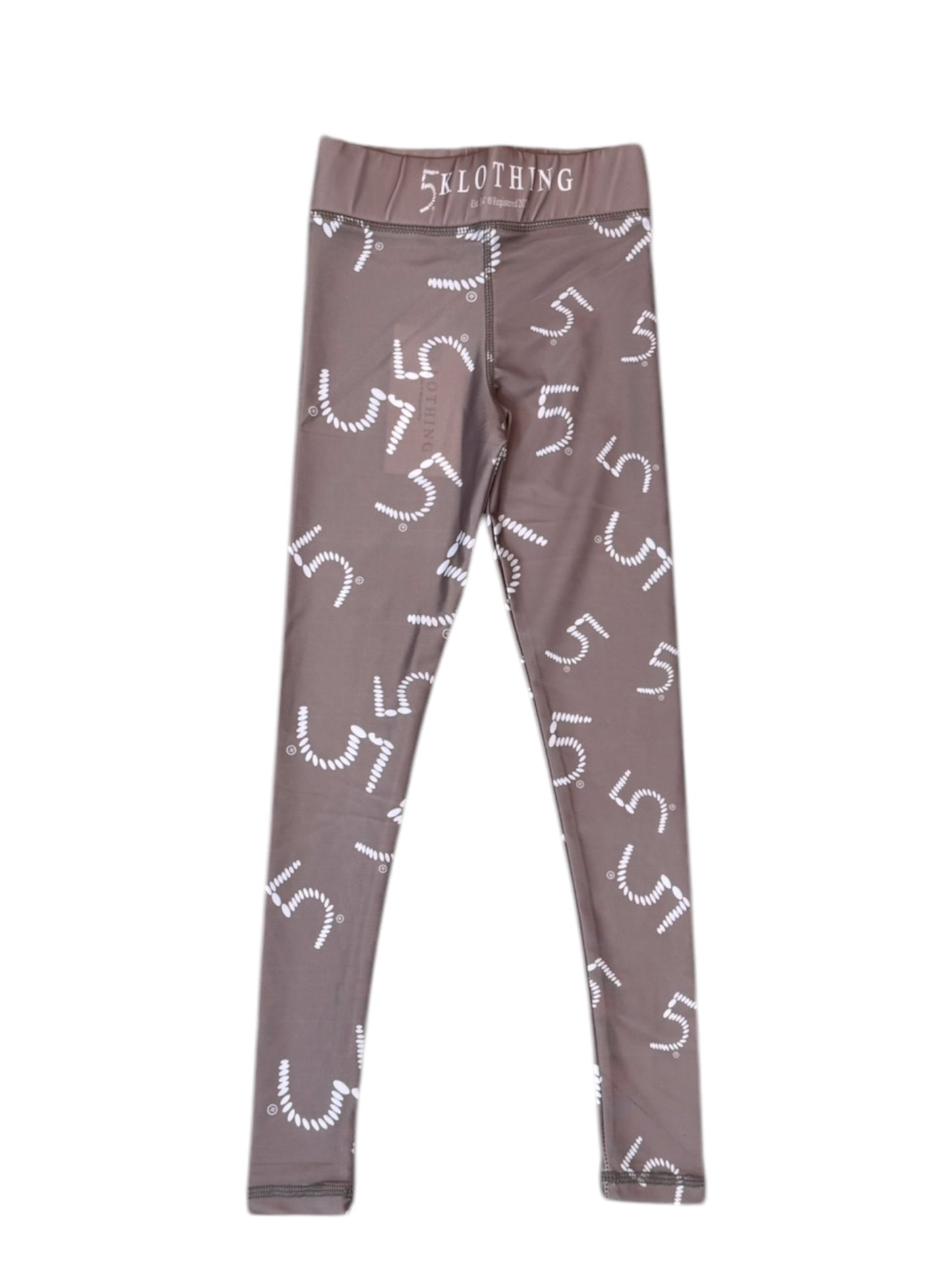 5 Logo Leggings (Girls)