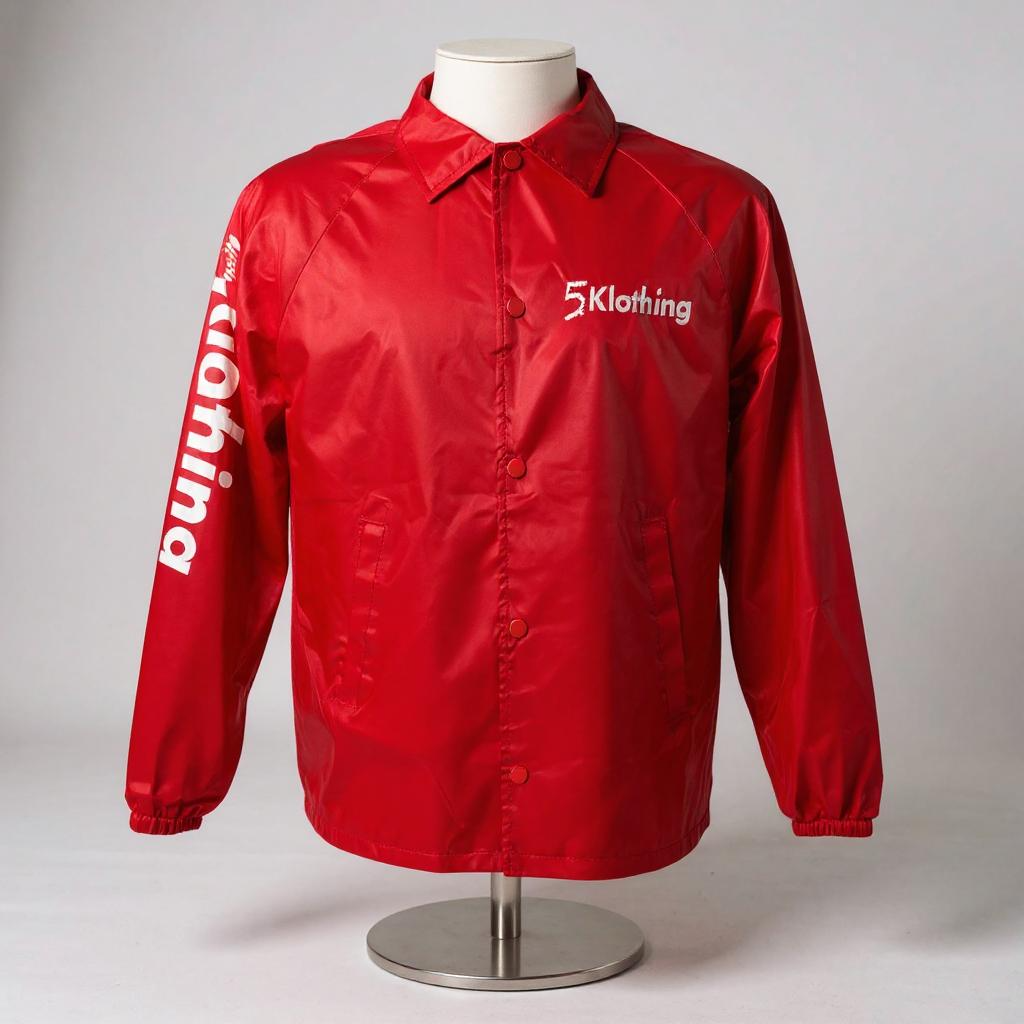 5 Klothing Nylon Windbreaker