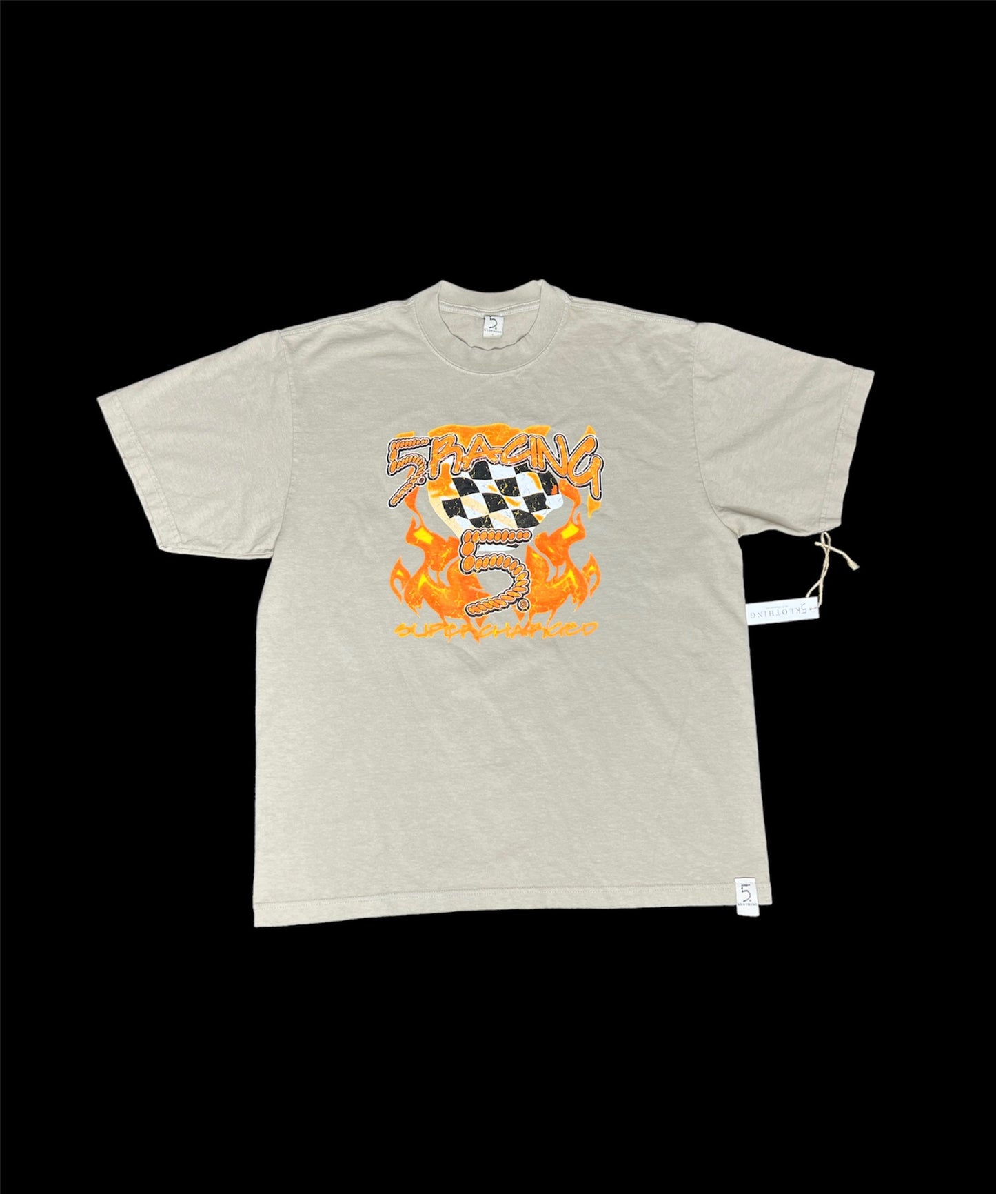 Khaki Racing Shirt