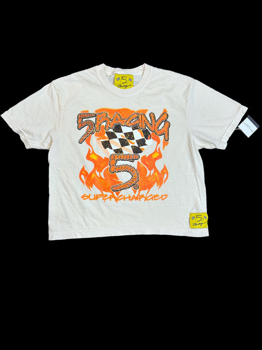 Cream Racing Shirt